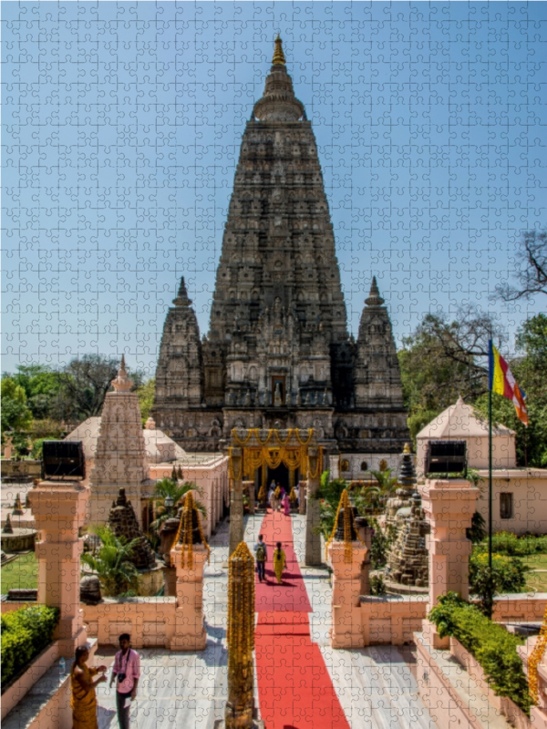 Ein Motiv aus dem Kalender Mahabodhi Tempel