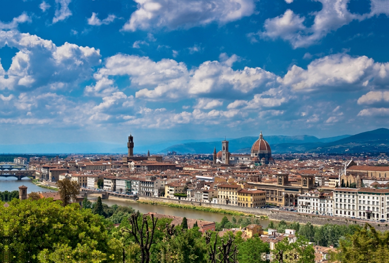 Blick über Florenz