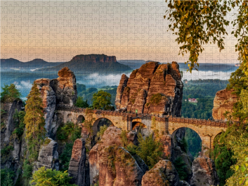 Basteibrücke in der Sächsischen Schweiz