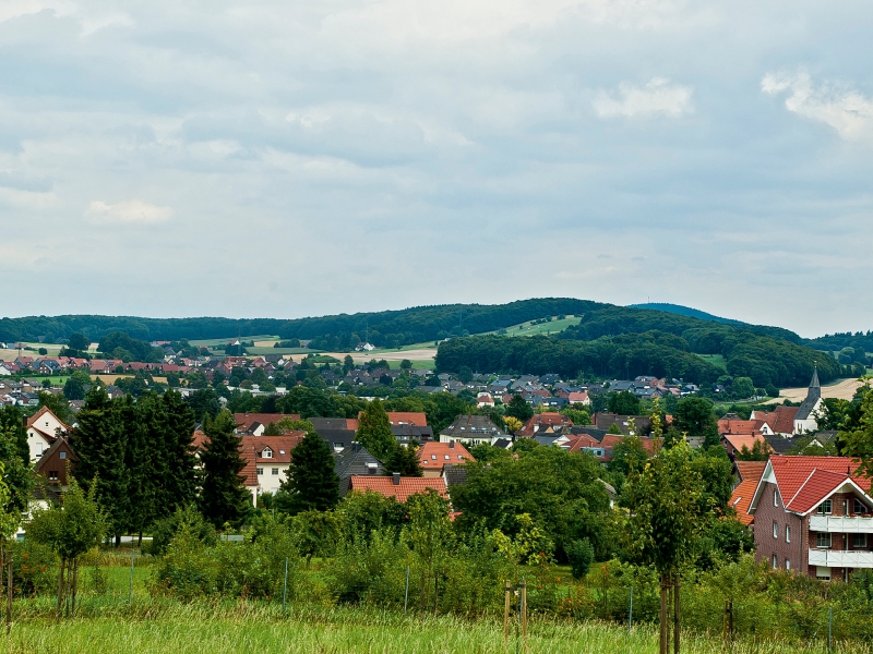 Blick über Borgholzhausen