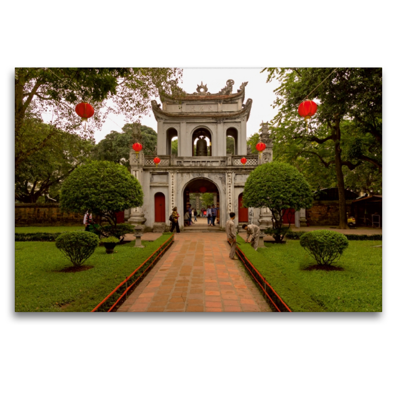 Der Tempel der Literatur in Hanoi