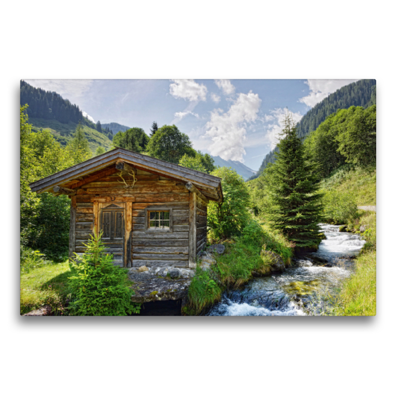 Berglandschaft Schwarzachtal in Tirol