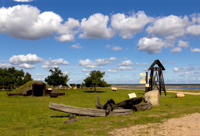 Am Reppist Aussichtspunkt in Senftenberg