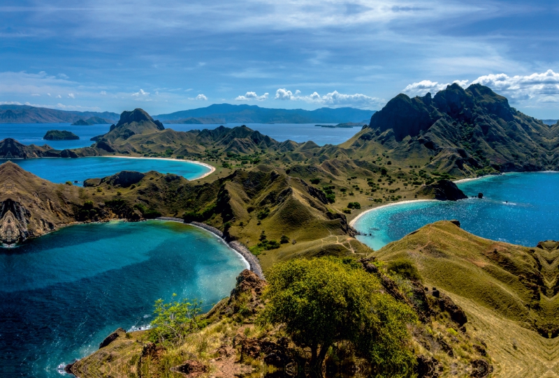 Inselparadies Komodo in Indonesien