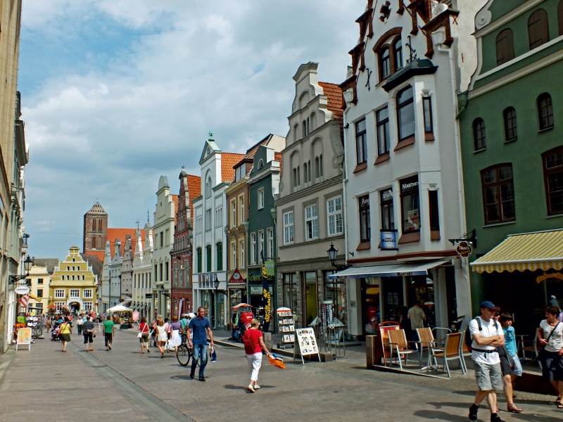 Einkaufen in der Krämerstraße