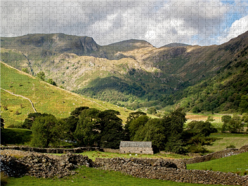 Berglandschaft in Westengland