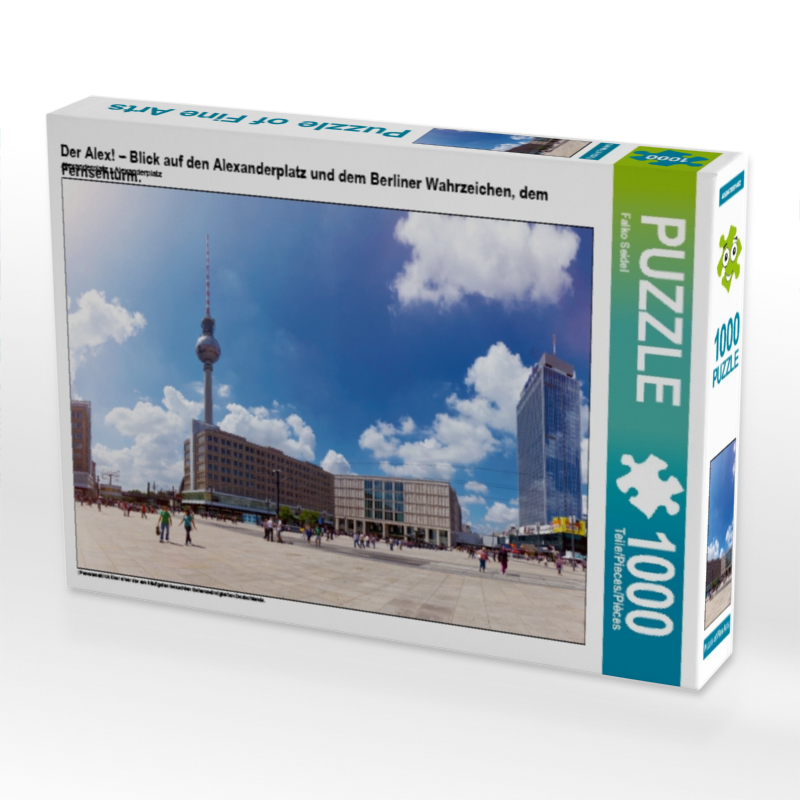 Der Alex! – Blick auf den Alexanderplatz und dem Berliner Wahrzeichen, dem Fernsehturm.