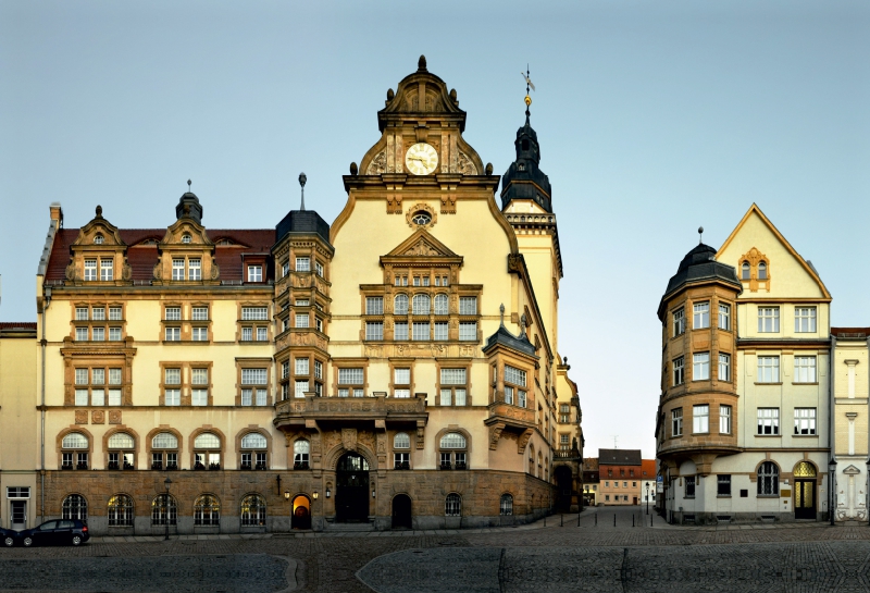 Rathaus Werdau  Sachsen