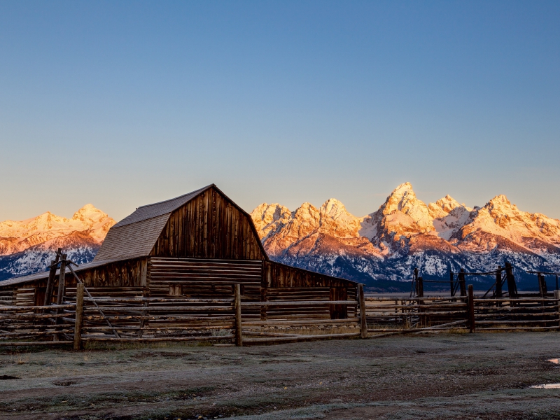 Mormon Row Sunrise