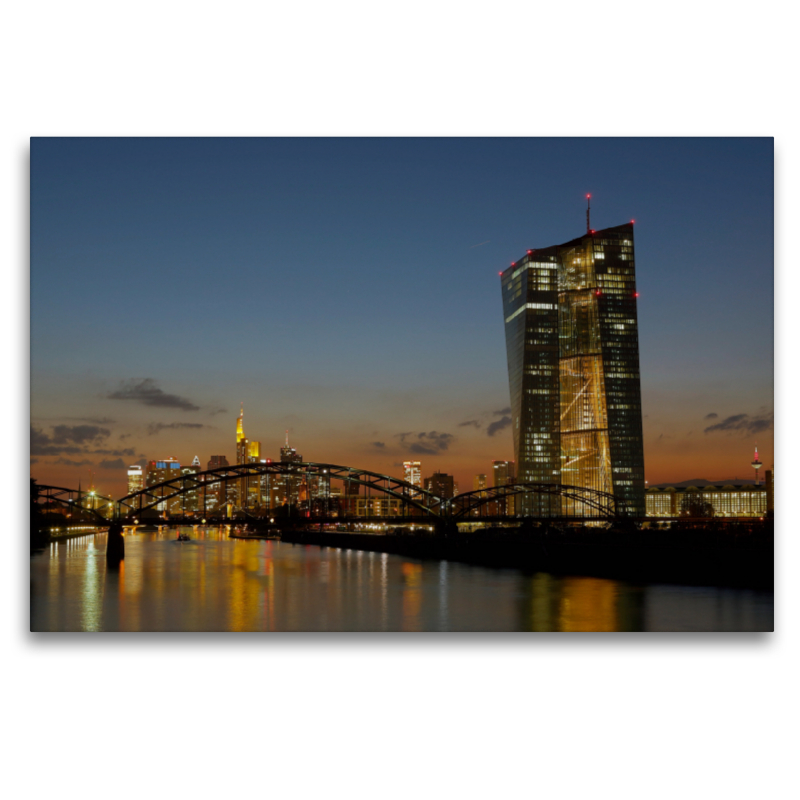 Ein Motiv aus dem Kalender Frankfurt Skyline von Petrus Bodenstaff