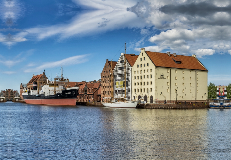 Schifffahrtsmuseum und Museumsschiff Soldek, Danzig