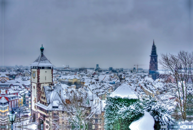 Freiburg im Winter