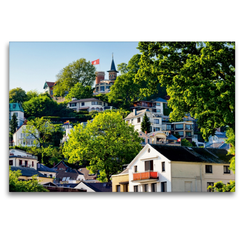 Häuser am Elbberg im Hamburger Stadtteil Blankenese