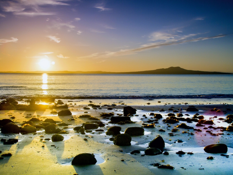 Sonnenaufgang in der Murray Bay