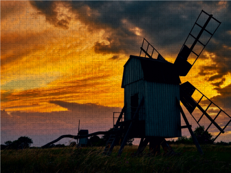 Zeugnis vergangener Tage - Windmühlen auf Öland