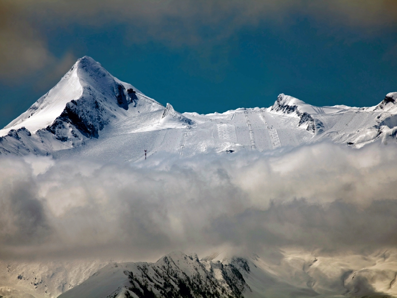 Gletscher Skigebiet Kitzsteinhorn