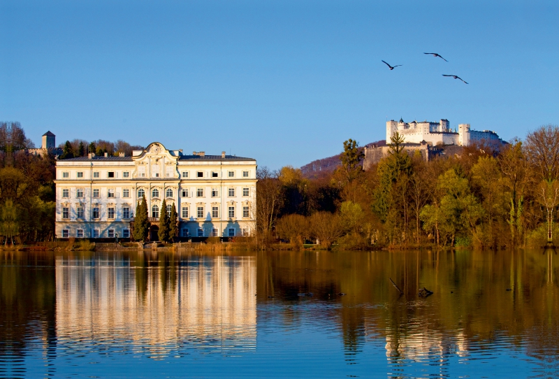 Schloss Leopoldskron und Festung Hohensalzburg