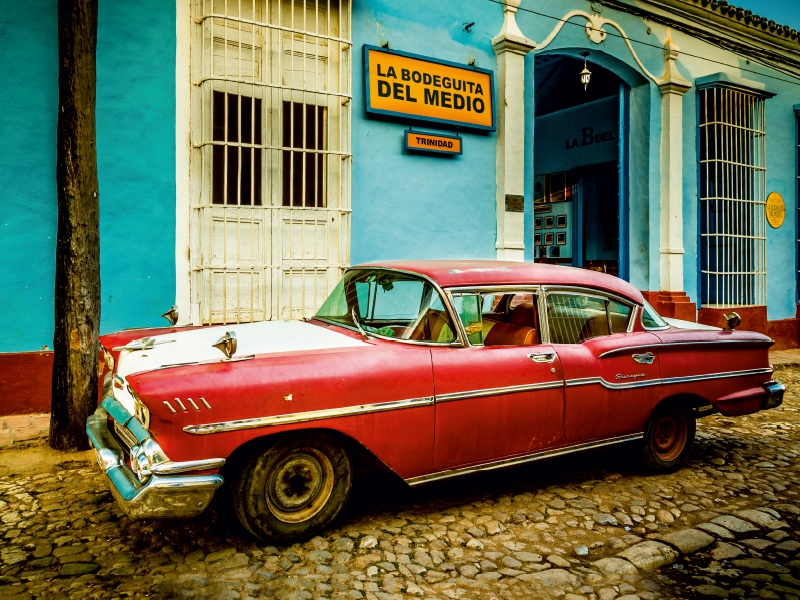 Oldtimer in Trinidad