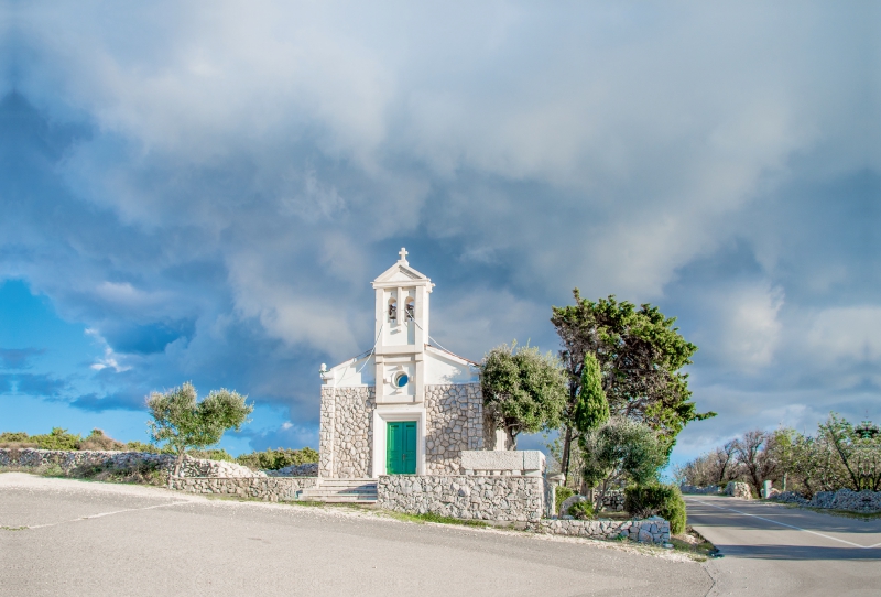 Sv. Vid, Kirche zwischen den Orten Vidasi und Bonaparte auf der Insel Pag