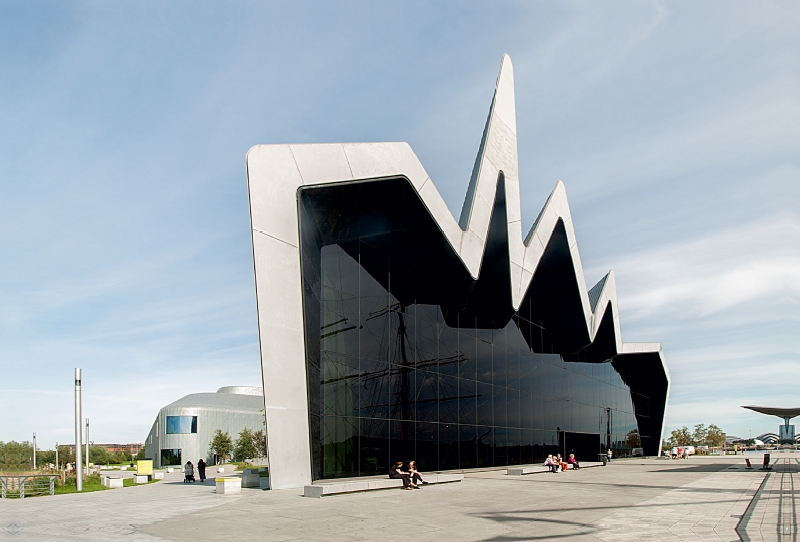 Riverside Museum in Glasgow