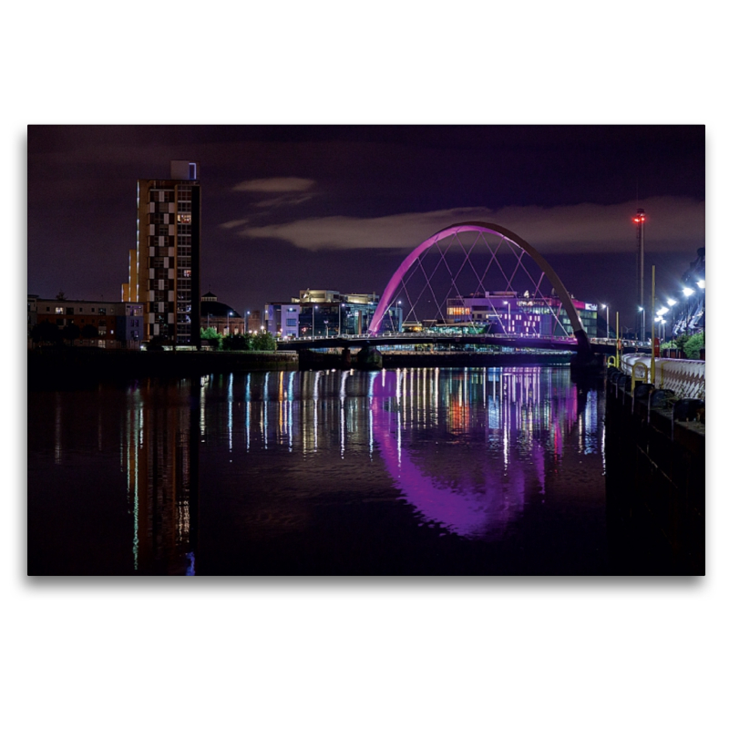 Brücke über den Clyde in Glasgow