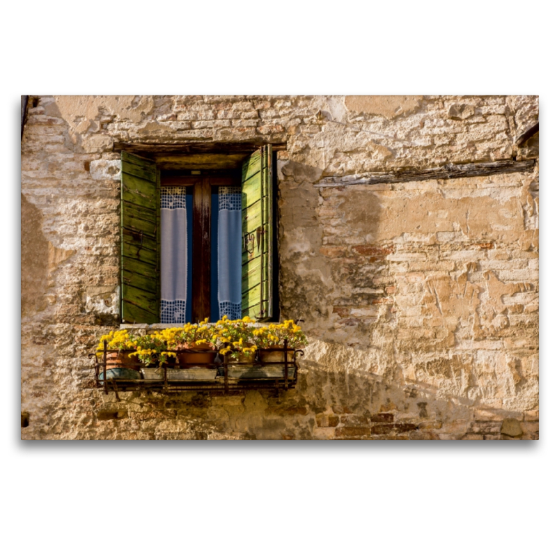 Dai Colori Vivaci - Fenster Italiens: Venedig