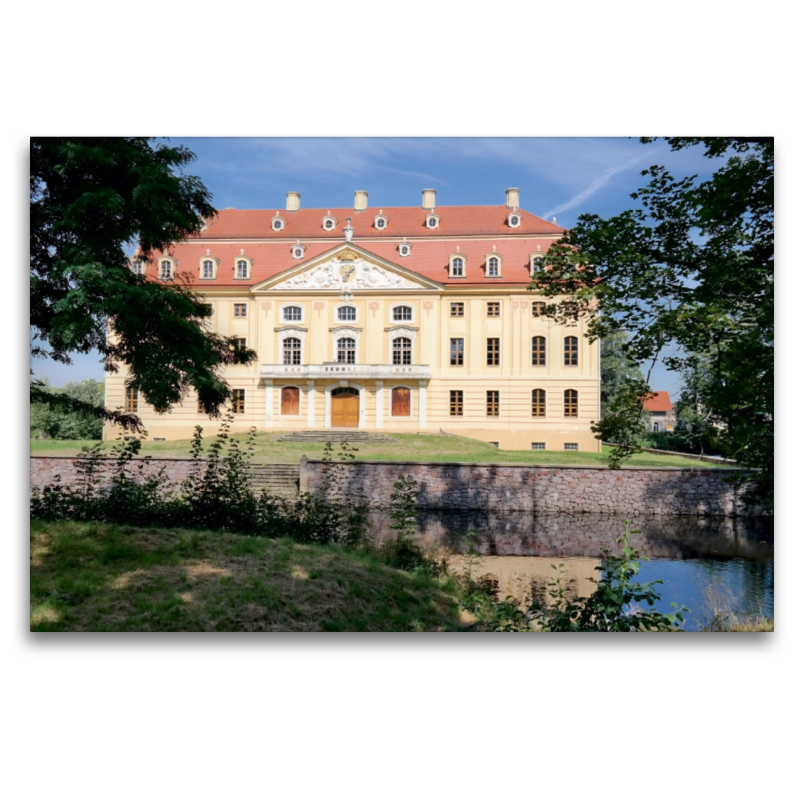 Frontansicht des Barockschloss Wachau