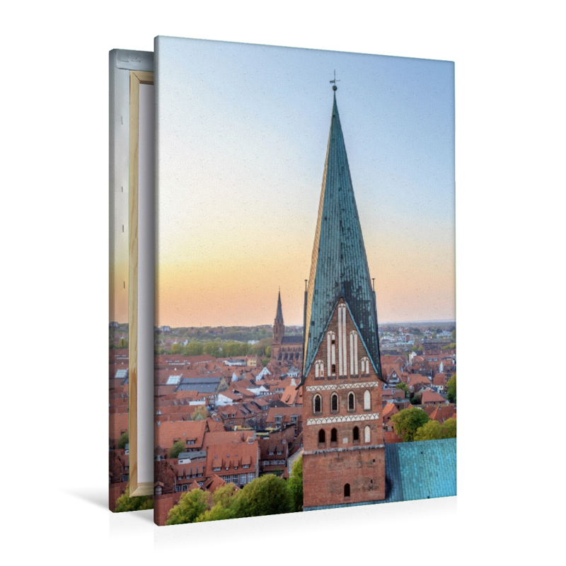 Blick über Lüneburg mit St. Johanniskirche