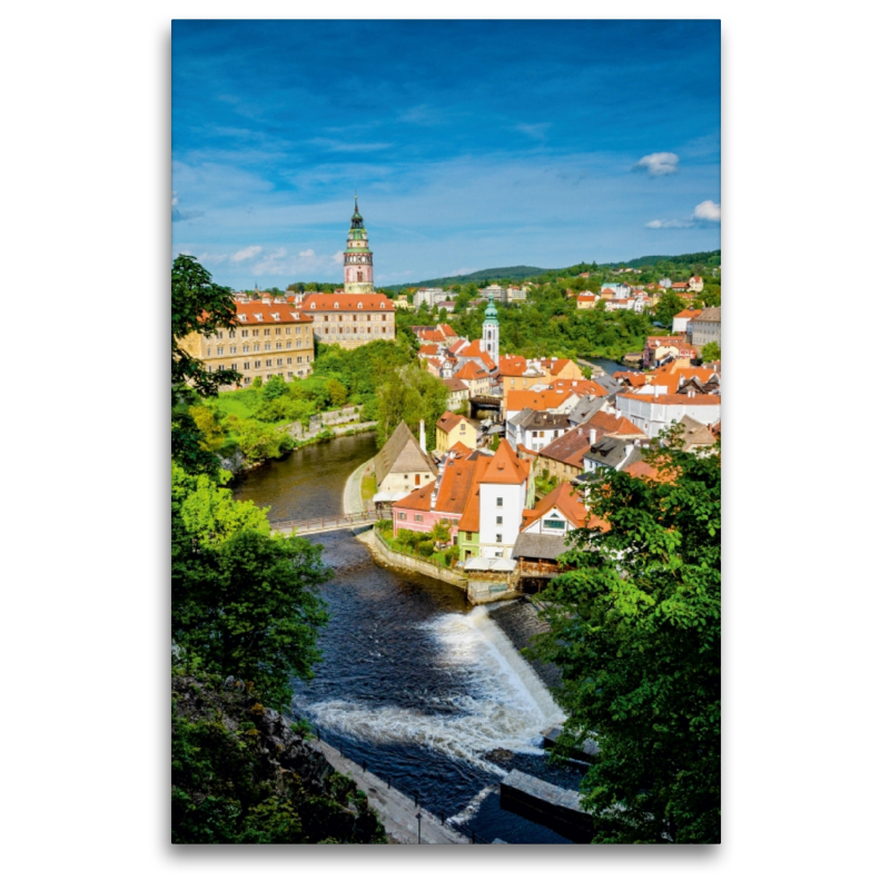 Ein Motiv aus dem Kalender Cesky Krumlov Krumau