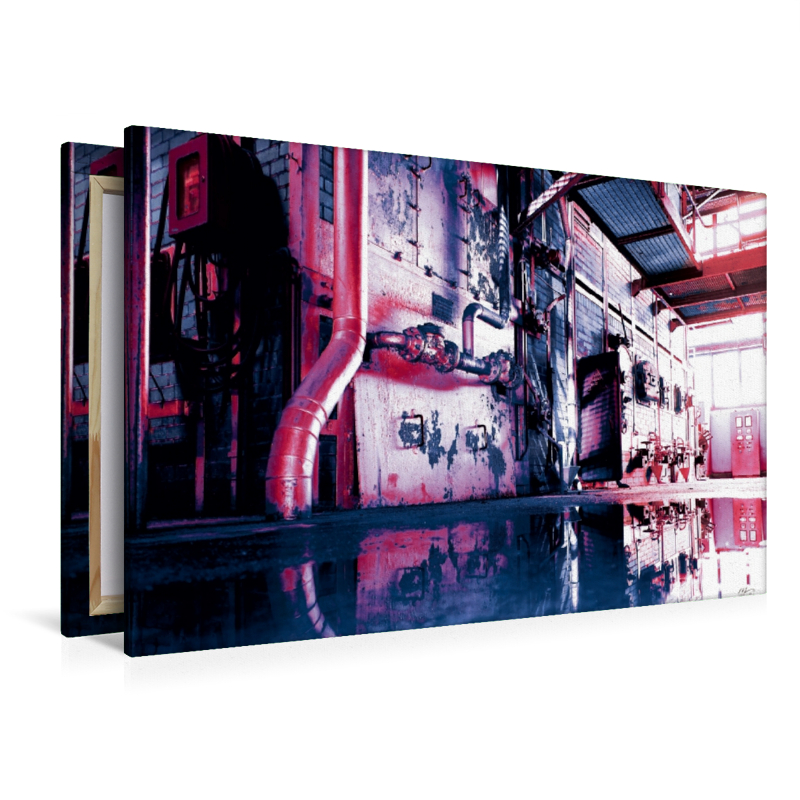 Ein Motiv aus dem Kalender AUSSER BETRIEB - Industriekultur mit PopArt-Einflüssen