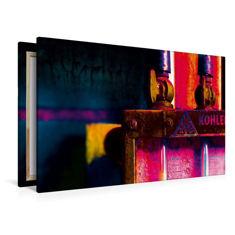 Ein Motiv aus dem Kalender AUSSER BETRIEB - Industriekultur mit PopArt-Einflüssen