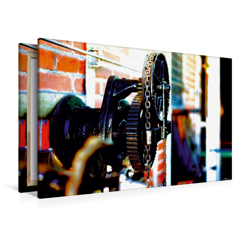 Ein Motiv aus dem Kalender AUSSER BETRIEB - Industriekultur mit PopArt-Einflüssen