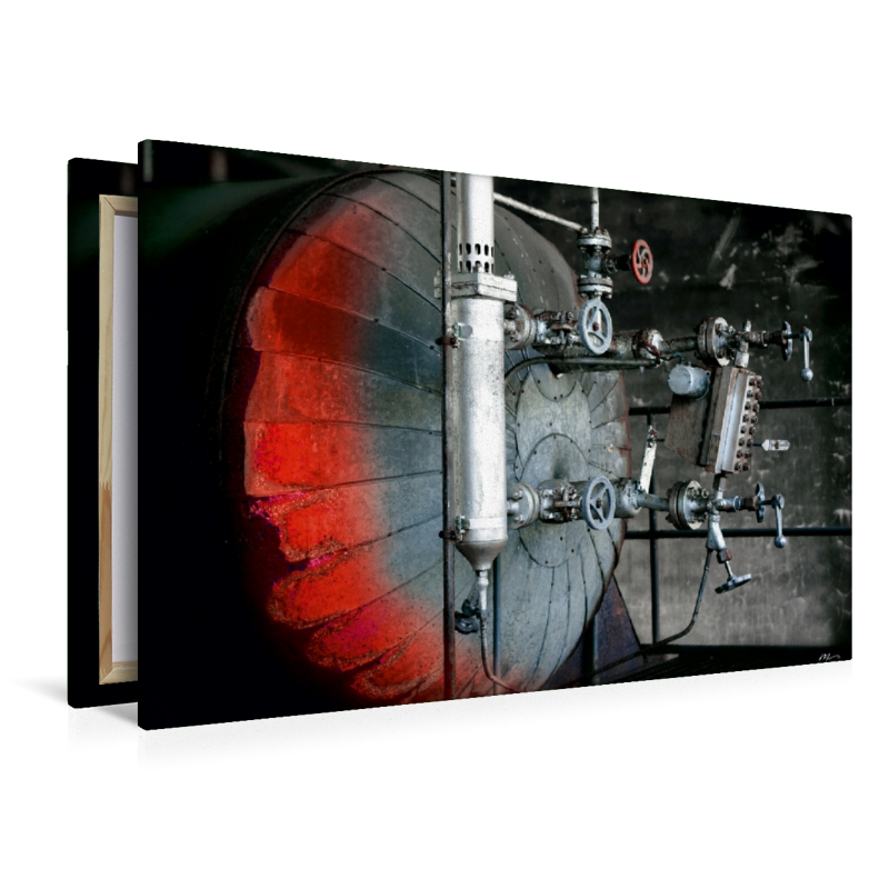 Ein Motiv aus dem Kalender AUSSER BETRIEB - Industriekultur mit PopArt-Einflüssen
