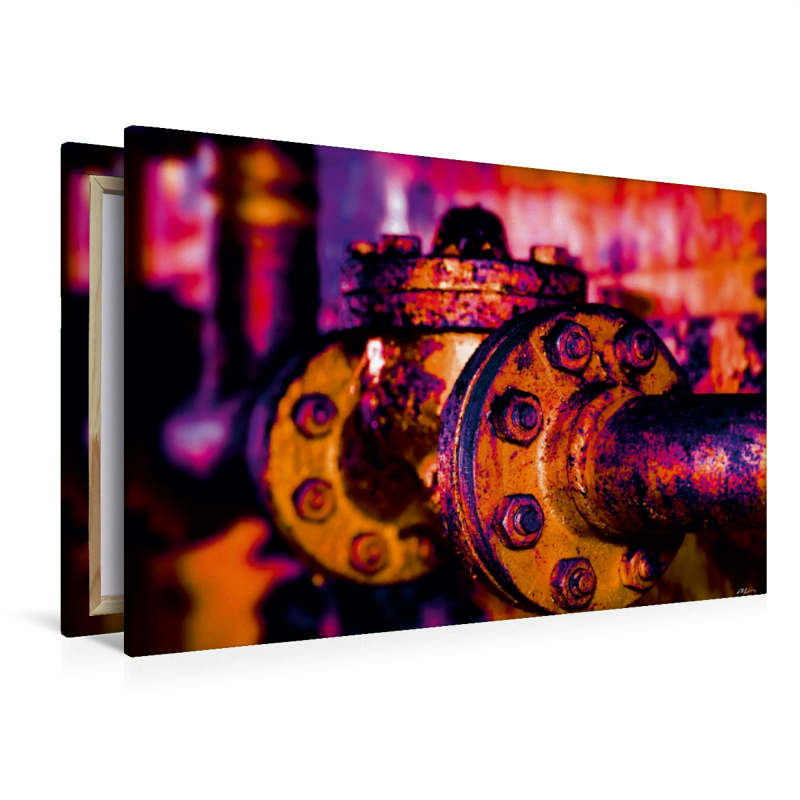 Ein Motiv aus dem Kalender AUSSER BETRIEB - Industriekultur mit PopArt-Einflüssen