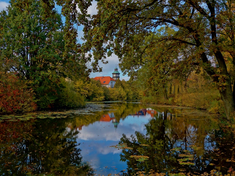 Der kleine Wallgraben in Ziegenhain