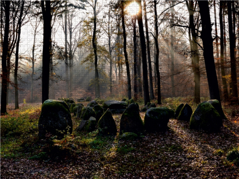 Hünengrab im Klecker Wald