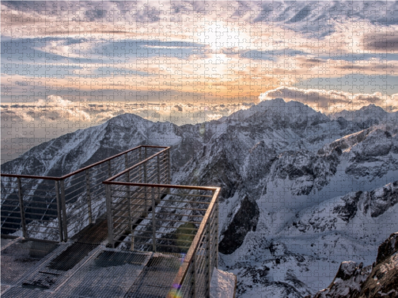 Ausblick von der Lomnitzer Spitze