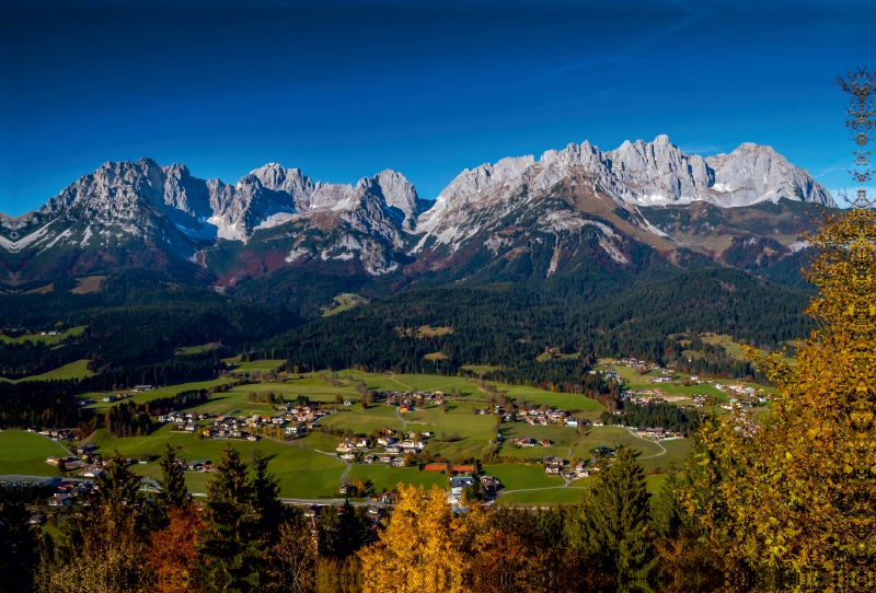 Blick vom Hollenauer Kreuz