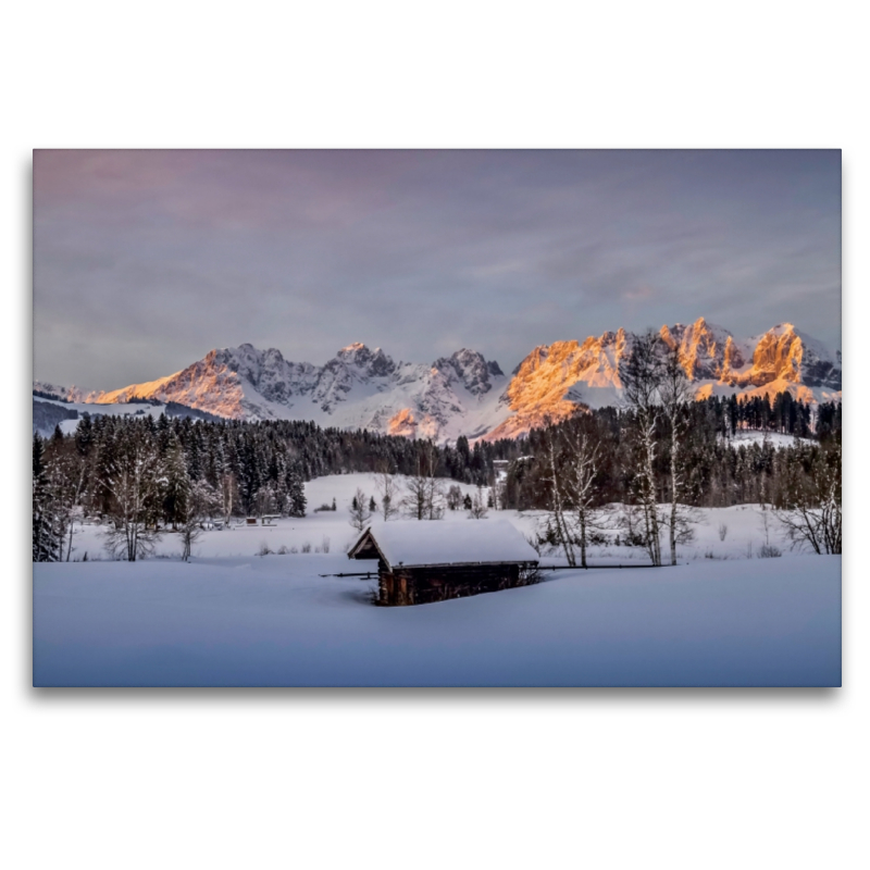 Alpenglühen im Dezember