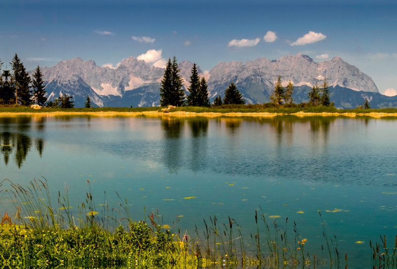 Speichersee auf der Seidelalm