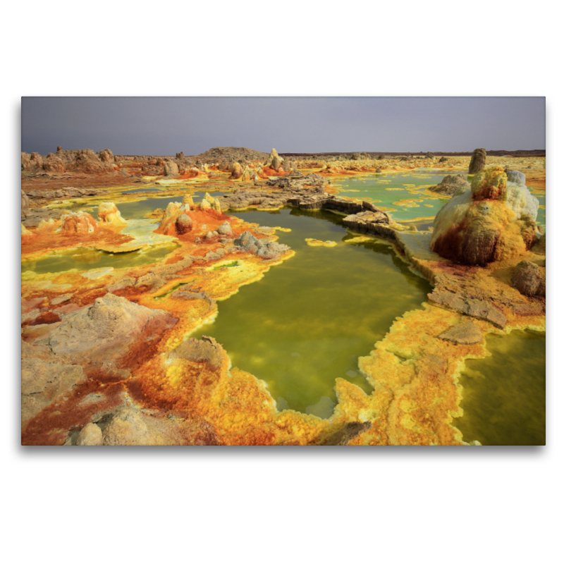 Dallol Senke in Nord Äthiopien