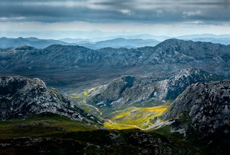 Lichtfenster im Durmitor