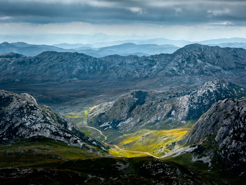 Lichtfenster im Durmitor