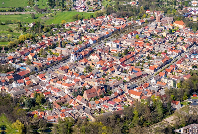 Stadtzentrum Treuenbrietzen (Luftbild)