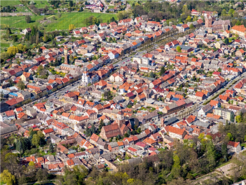 Stadtzentrum Treuenbrietzen (Luftbild)