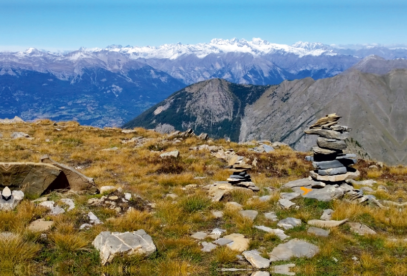 Les Orres, am Pic de Boussolenc (2832m)