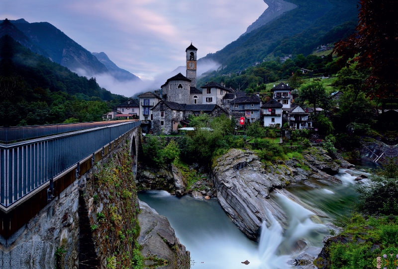 Lavertezzo im Tessin