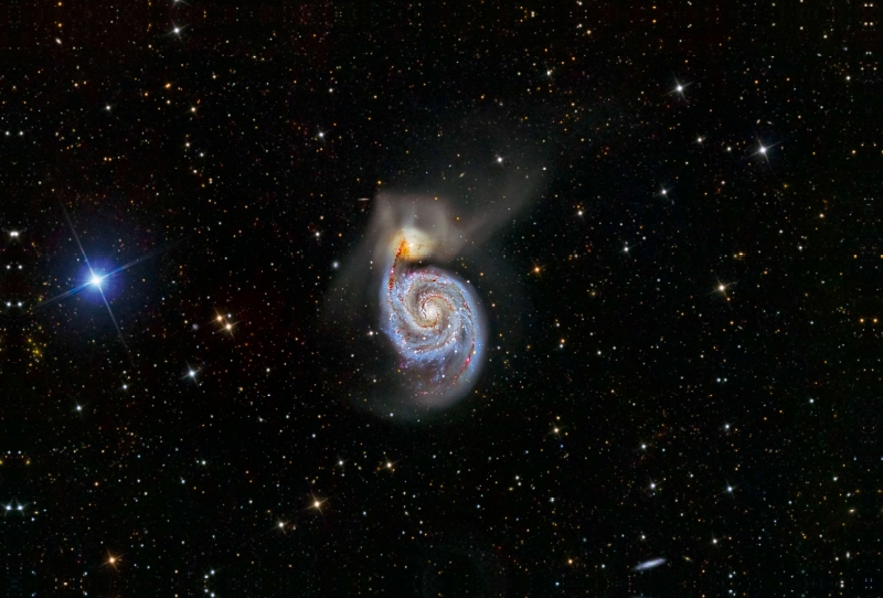 Whirlpool-Galaxie M51