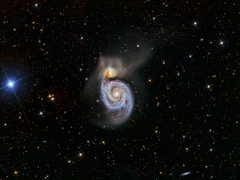 Whirlpool-Galaxie M51