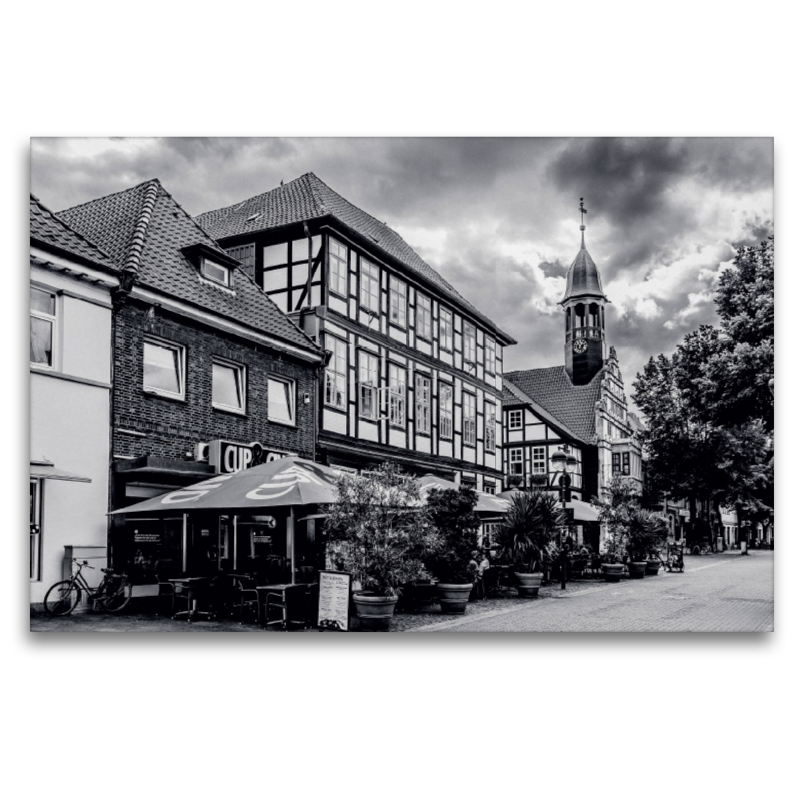 Lange Straße mit Blick auf Rathaus